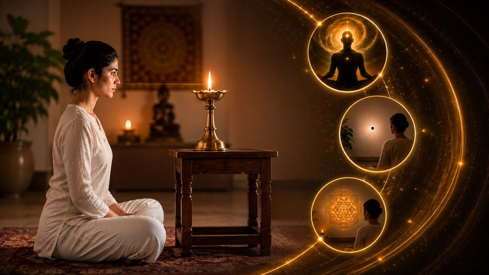 Chakra balancing yoga session